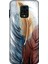 Xiaomi Redmi Note 9 Pro Kılıf Baskılı Tüyler Desenli Zipax A++ Silikon - 8883 1