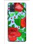 Deste Samsung Galaxy A51 Kılıf Kırmızı Gül Baskılı Desenli Silikon Kılıf A++-8310 1