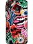 Deste Samsung Galaxy M10 Kılıf Ağız Kurukafa Baskılı Desenli Silikon Kılıf A++-8205 1