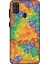 Deste Samsung Galaxy M21 Kılıf Dna Baskılı Desenli Silikon Kılıf A++-8113 1