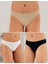 6'lı Likralı Düz Tanga - B3089 1