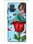 Deste Samsung Galaxy A71 Kılıf Gül ve Kız Baskılı Desenli Silikon Kılıf A++-8139 1