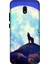 Xiaomi Redmi 8A Kılıf Baskılı Kurt Desenli Zipax A++ Silikon - 2097 1