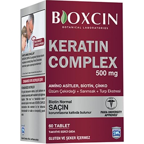 Bioxcin Forte Keratin Complex Tablet Takviye Edici Gıda 60 Fiyatı