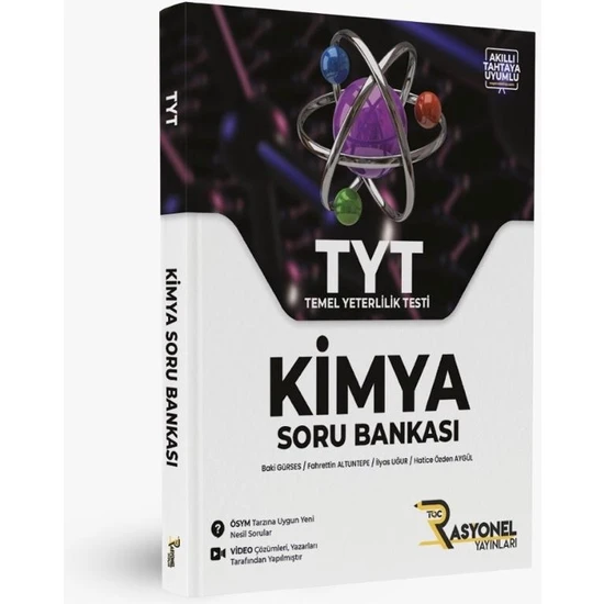 Rasyonel Yayınları TYT Kimya Soru Bankası