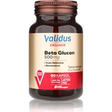 Validus Exclusive Beta Glucan 500 Mg Kapsül