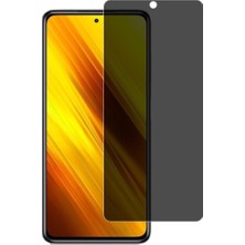 Smody Xiaomi Poco X3 Gizli Hayalet Ekran Koruyucu Yandan Gözükmez