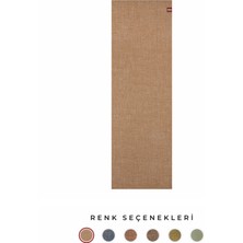Roru Concept Doğal Jüt Yoga Egzersiz Matı 173 x 61 cm 5 mm Kuru, Az - Orta Terleyen Eller İçin, Bej