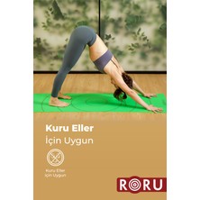 Roru Concept Basic Yeni Baslayanlar icin Yoga Egzersiz Matı 173 x 61 cm 6 mm Destekleyici Çift Yönlü, Pembe