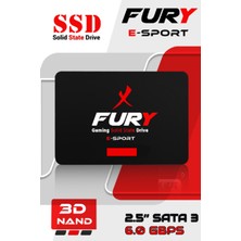 Fury E-Sport 128 GB 550MB-500MB/S Sata3 2 5 Gaming SSD