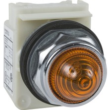 Schneider 9001KP7A9-SEKIZGEN Pilot Lamba Ø 30 - Sarı - Akkor Ba 9s - 2