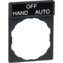 Schneider ZBY2387-YAZILI 8 x 27 mm Yazı Tutucu 30 x 40 mm Hand-Off-A