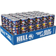 Hell Enerji Içeceği Summer Cool Mürver Çiçeği 250 ml x 24'lü