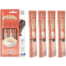 M-Pets Creamy Somon Balıklı Kedi Ödülü