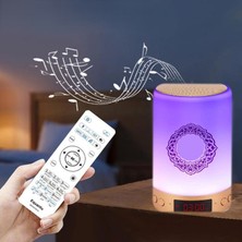 Mectime Bluetooth LED Hoparlör Gece Lambası - Beyaz  (Yurt Dışından)