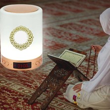 Mectime Bluetooth LED Hoparlör Gece Lambası - Beyaz  (Yurt Dışından)