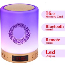 Mectime Bluetooth LED Hoparlör Gece Lambası - Beyaz  (Yurt Dışından)