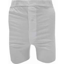 Berrak 1059 Erkek Likralı Düğmeli 6 Lı Boxer