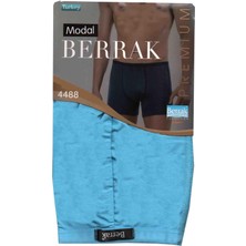 Berrak 4488 Erkek Ince Kemerli Likralı 6 Lı Boxer