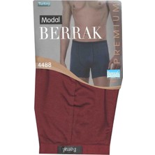 Berrak 4488 Erkek Ince Kemerli Likralı 6 Lı Boxer