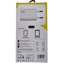 Ats 1.0A Lighting Şarj USB Kablosu + Adaptör