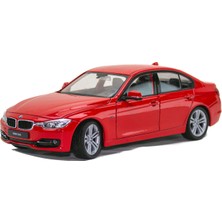 Welly 1:24 Ölçek Bmw 335I Kırmızı Metal Araba