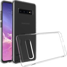 Dijimedia Samsung Galaxy S10 Plus Kılıf Lüx Şeffaf Silikon