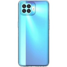 Dijimedia Oppo A73 Kılıf Lüx Şeffaf Silikon - Şeffaf