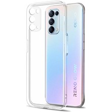 Dijimedia Oppo Reno 5 Kılıf Lüx Şeffaf Silikon
