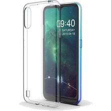 Dijimedia Samsung Galaxy A01 Kılıf Lüx Şeffaf Silikon