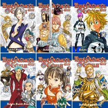 Yedi Ölümcül Günah 15-16-17-18-19-20. Ciltler Manga Seti - Nakaba Suzuki