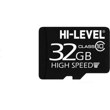 Hi-Level CLASS10 Micro Sd 32 GB Hafıza Kartı High Speed