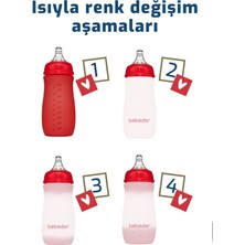 Bebedor Isıyla Renk Değiştiren Cam Biberon 260ML 52302