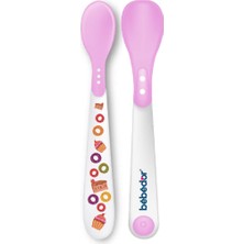 Bebedor Isıya Duyarlı Silikon Kaşık 2li 555