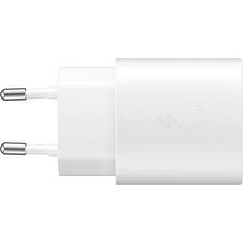 Samsung Galaxy A73 Type-C Fast Şarj Adaptörü 25W Beyaz (Samsung Türkiye Garantili)