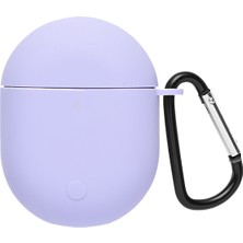 Kyver Xiaomi Redmi Airdots 3 Pro Silikon Kılıf Lila