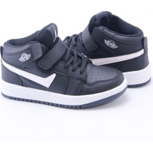 Siyah Beyaz Çocuk Sneaker 7169