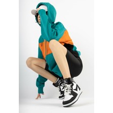 Siyah Beyaz Kadın Sneaker 8070