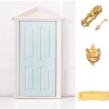 Meetsue 1:12 Dollhouse Minyatür Ahşap Posta Kutusu Donanım (Yurt Dışından)