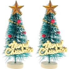Meetsue 2 Adet 1/12 Ölçekli Dollhouse Minyatür Noel Dekorasyon Aksesuarı (Yurt Dışından)