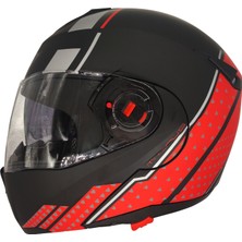 Motoyiğit Free-M 961 Çeneden Açılır Kask Güneş Vizörlü (Magnus)