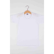 Berrak 1502 Erkek Çocuk Kısa Kollu Bisiklet Yaka Pamuk Fanila 3 Lü Atlet