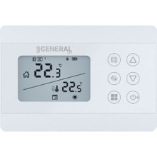 General HT300S RF Kablosuz Haftalık Programlı Oda Termostatı