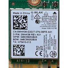 Intel 3165NGW Dual Band Wireless-Ac 3165 Wifi Adaptör