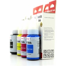 Canon GI-490 / Pixma G1400 / G2400 / G3400 Muadil Set Mürekkep