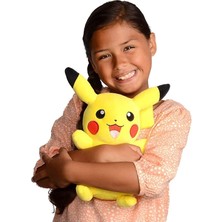 Elifeshop Ithal Kumaş Pokemon Go Pikachu Figür Peluş Oyuncak Büyük Boy Uyku & Oyun Arkadaşı Pikachu 36 Cm.