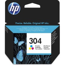 HP 304 N9K05AE / Deskjet 2600/2620/2630 /3720 / 3730 / 3732 Renkli Orjinal Kartuş