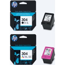 HP 304 Orjinal Kartuş Set N9K05AE -N9K05AE / Deskjet 2600/2620/2630 /3720 / 3730 / 3732