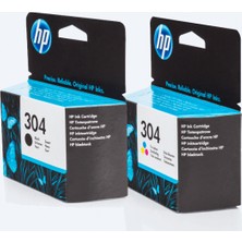 HP 304 Orjinal Kartuş Set N9K05AE -N9K05AE / Deskjet 2600/2620/2630 /3720 / 3730 / 3732