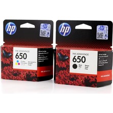 HP 650 CZ101A / CZ102A Set Orjinal Kartuş Avantaj Paket HP Deskjet 1015 / 1515 / 1516 / 2545 / 2546